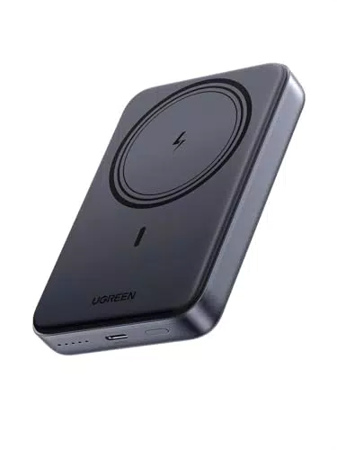 UGREEN Nexode Power Bank Magnetico 10000mAh, Caricatore Wireless 20W PD QC 3.0