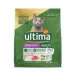 Ultima Cibo per Gatti Sterilizzati con Manzo - Alimento per Gatti Adulti