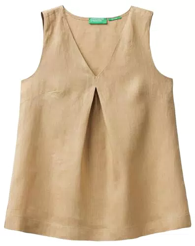 United Colors of Benetton Blusa 5BMLDQ06W - Camicia Donna Elegante