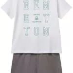 United Colors of Benetton T-Shirt e Pantaloni Corti Estate