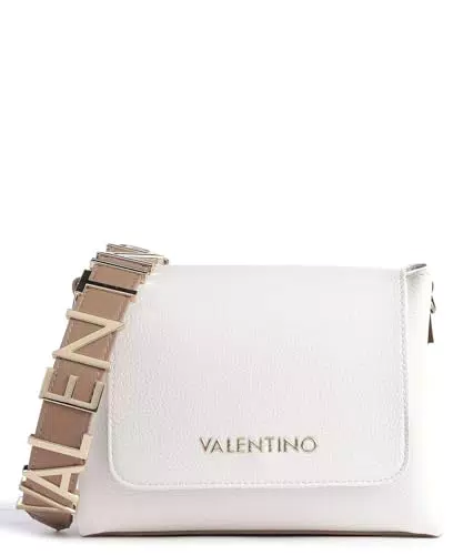 Valentino Alexia, Satchel Donna, Bianco/Cuoio, Talla única