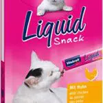 Vitakraft Liquid Snack per gatti con pollo e taurina, supporta la vista e il cuore