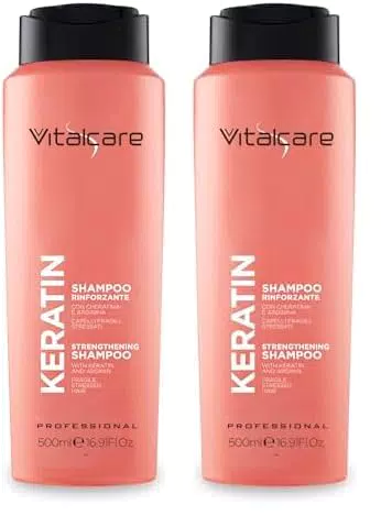 Vitalcare Keratin Oil Shampoo - Cheratina E Proteine Capelli Fragili E Stressati