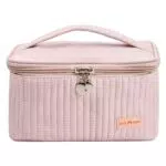 Volumoon Borsa Cosmetica da Viaggio in Pelle PU - Organizer per Trucco e Toiletta