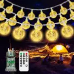 Vutizal Catena Luminosa LED Impermeabile per Esterni - Ideale per Giardino e Terrazzo
