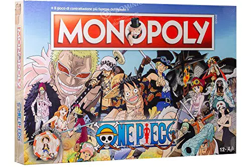 Winning Moves Monopoly One Piece - Gioco da Tavolo per Famiglie e Adulti