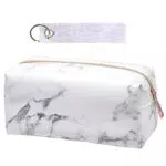 Marmo White Astuccio Impermeabile e Portachiavi Feltro - Cancelleria Chic