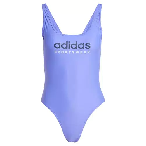 adidas Costume da Bagno Sportivo Femminile Retro a U