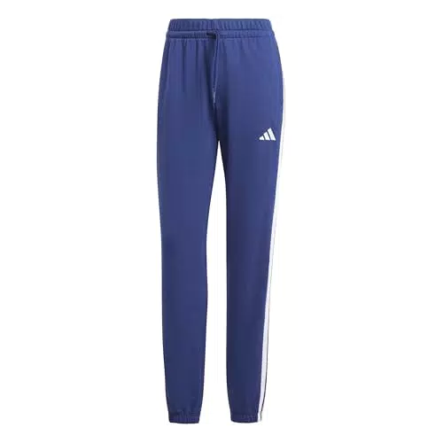 adidas Donna Essentials 3-Stripes French Terry Cuffed Pants