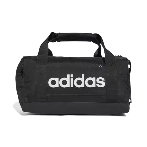 Adidas Essentials Linear Duffel Bag Unisex per Sport e Viaggi