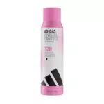 Adidas Invisible Control Deodorante Spray Antitraspirante Donna, 72 Ore di Protezione