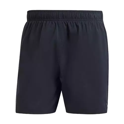 Adidas Solid CLX Short-Length Swim Shorts Uomo