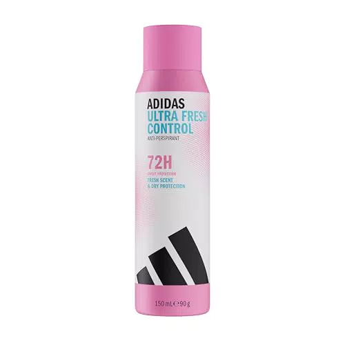 Adidas Ultra Fresh Control Deodorante Spray Antitraspirante Donna 72 Ore