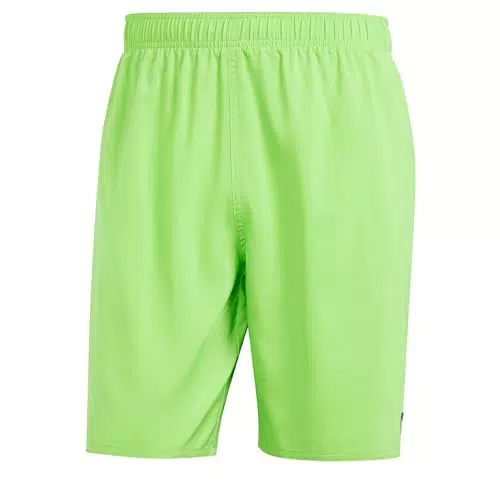 Adidas Solid CLX Classic-Length Swim Shorts Uomo