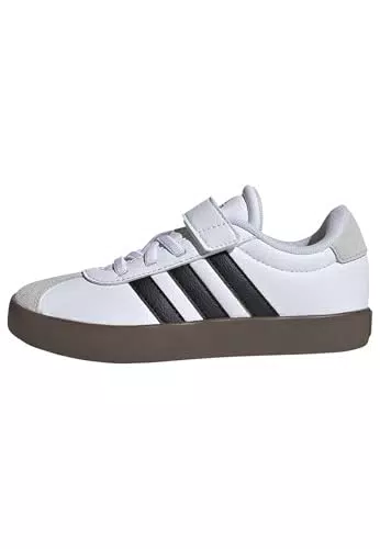 Adidas VL Court 3.0 Hook And Loop - Sneakers Unisex per Bambini e Ragazzi