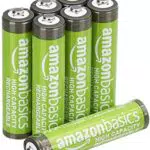 Amazon Basics Batterie Ricaricabili AAA NiMH 850 mAh, Fino a 500 Ricariche