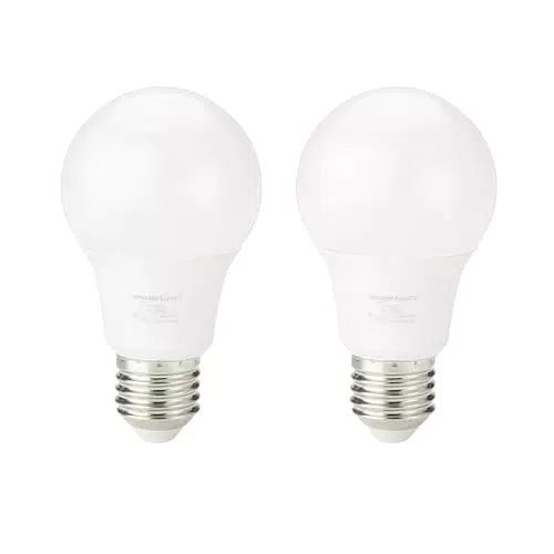 Amazon Basics Lampadina Edison LED E27 8 W (60 W equivalenti) Non Dimmerabile
