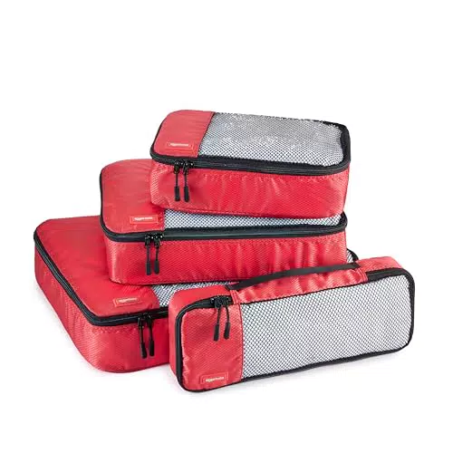 Amazon Basics Organizer da Viaggio Salvaspazio per Valigie con Cerniera