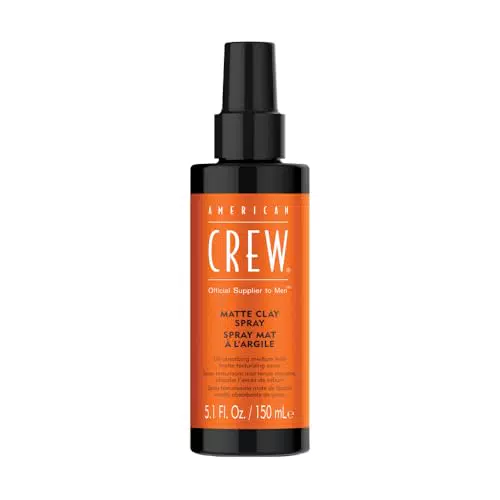 American Crew Matte Clay Spray Modellante per Capelli, Finitura Opaca, Tenuta Media