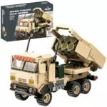 Apostrophe Games M142 HIMARS Set di Blocchi da Costruzione Militare per Bambini e Adulti