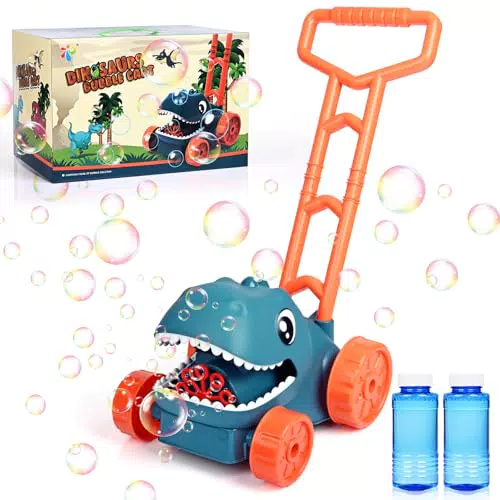 Apritsce Macchina Spara Bolle di Sapone Dinosauro per Bambini e Feste