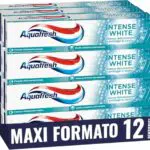 Aquafresh Intense White Dentifricio Sbiancante, Gengive Sane e Alito Fresco