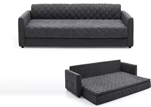 Atlantic Home Collection Divano Letto Kelly con Molle Insacchettate e Topper Pregiato