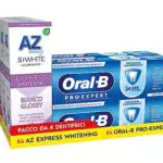 AZ Dentifricio 3D White Illuminate Express Whitening con Oral-B - Multipacco