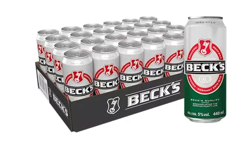 Beck's Pils Birra in Lattina 44cl - Pacco Cassa di Birra Premium