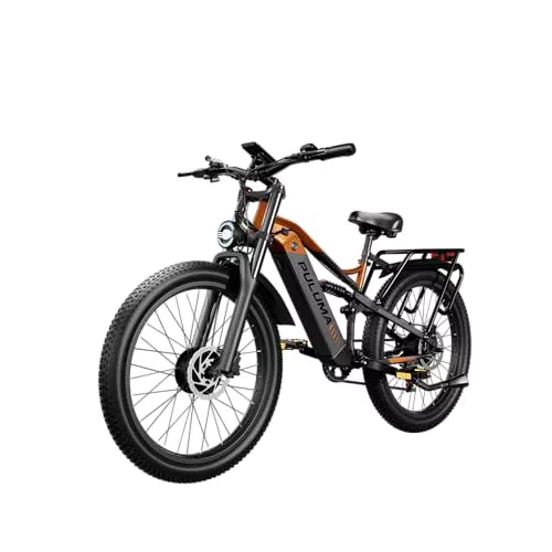 PE86 PRO Bici Elettrica Uomo, Doppio Motore, 48V 20Ah, 7 Velocità, Fat Tire