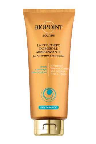 Biopoint Latte Doposole Corpo Sublimante con Acceleratore di Abbronzatura 400 ml