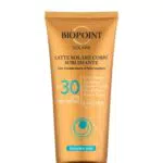 Biopoint Latte Solare Corpo Sublimante SPF 30 con Antiossidanti e Idratanti
