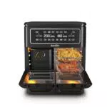 Breville Friggitrice ad Aria Calda Halo Flexi Digitale a Doppia Camera 1800 W