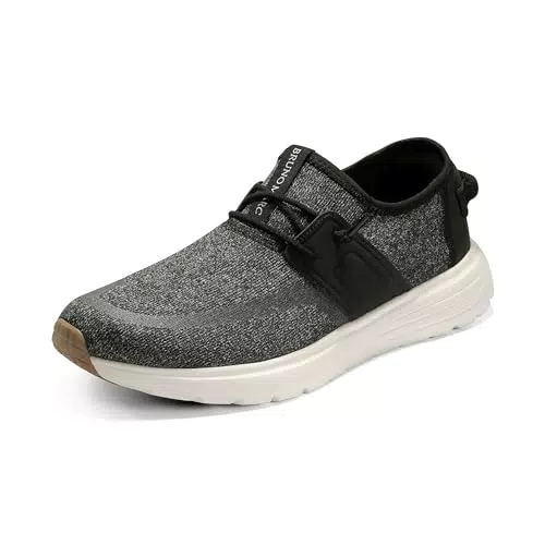 Bruno Marc Mocassini Slip-on da Uomo in Maglia Comode e Leggere - Mod. BMUMLS2510
