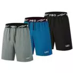 Bsrpolry Pantaloncini da corsa da uomo leggeri e traspiranti per allenamento