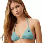 Calvin Klein Top Bikini a Triangolo con Imbottitura Estraibile