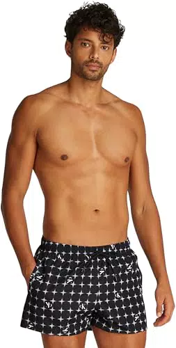 Calvin Klein Pantaloncini da Bagno con Coulisse per Uomo - Modello Drawstring-Print
