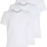 Calvin Klein T-Shirt Uomo Maniche Corte Crew Neck Basic