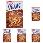 Cameo Vitalis Muesli Croccante Double Chocolate con Fiocchi d'Avena Integrali