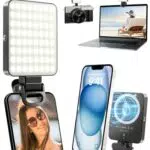 Carehabi Luce Selfie per Telefono e Laptop, 3 Modalità e 10 Livelli di Luce