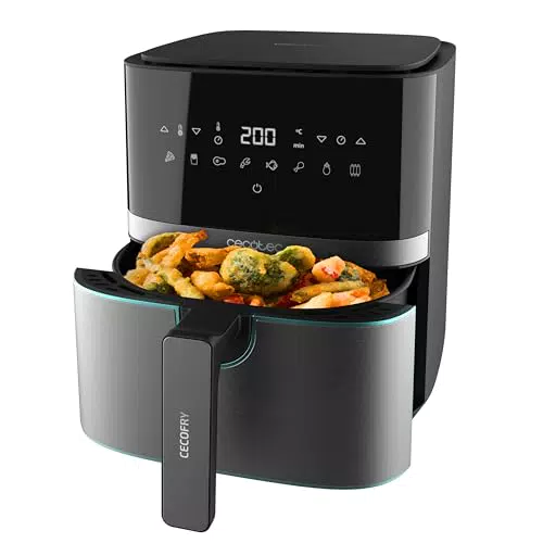 Cecotec Friggitrice ad Aria 5,5L - Air Fryer 5500 Pro con Tecnologia PerfectCook