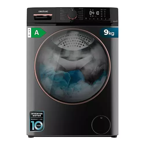 Cecotec Lavatrice Carica Frontale Bolero Dresscode 9610 Inverter 1400 Giri