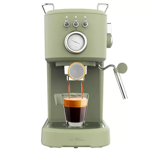 Cecotec Macchina da Caffè Espresso Power Espresso 20 - 1100 W, 20 Bar, Thermoblock