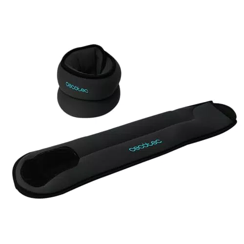 Cecotec Pesi per Caviglia e Polso Regolabili Drumfit AnkleBell 1000 Neo