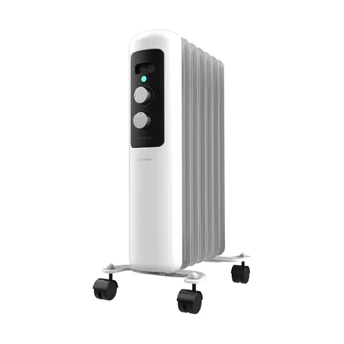 Cecotec Radiatore Ad Olio Readywarm 750 - 1500W, Riscalda Fino a 15m²