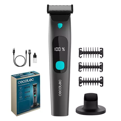 Cecotec Rasoio Facciale PrecisionCare OneShave con Lame Inox e Resistenza IPX7