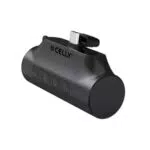 Celly Powerbank Compatto 5000mAh con USB-C Integrato e Ricarica Rapida