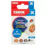 CEROX Cerotti Tattoo per Bambini con Garza Disinfettante Ipoallergenici