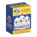 Chanteclair Detersivo per Lavatrice, Ravviva e Protegge i Colori dei Capi