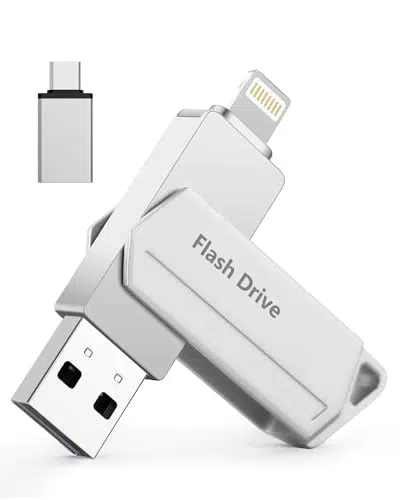 Kingston Chiavetta USB 3.0 per iPhone 256GB MFi Certificata, 3 in 1